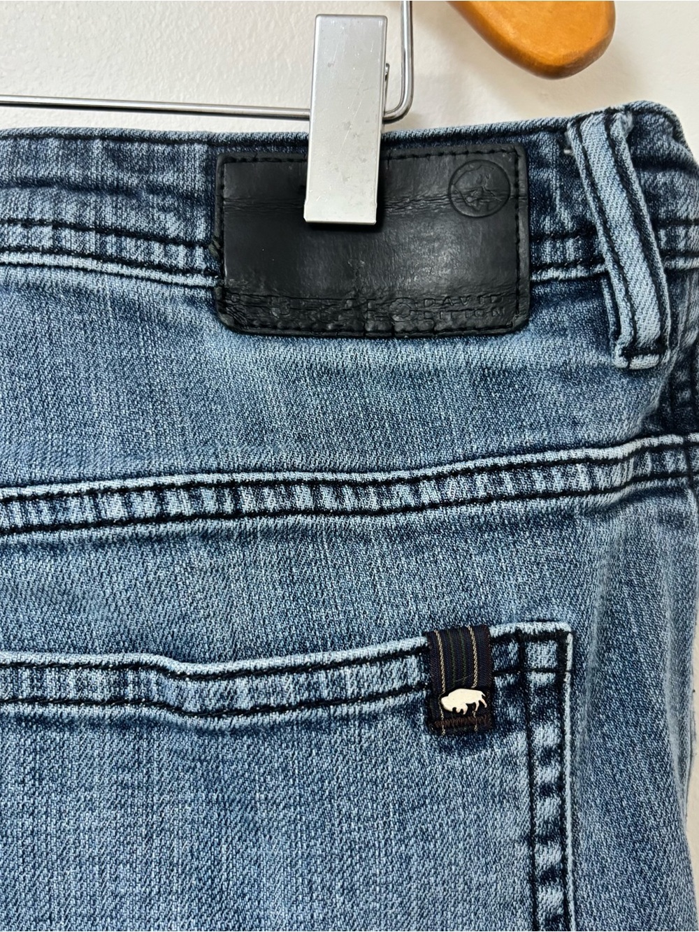 Jack-X Men's Blue Straight-Leg Jeans 36x30 - Picture 3 of 6
